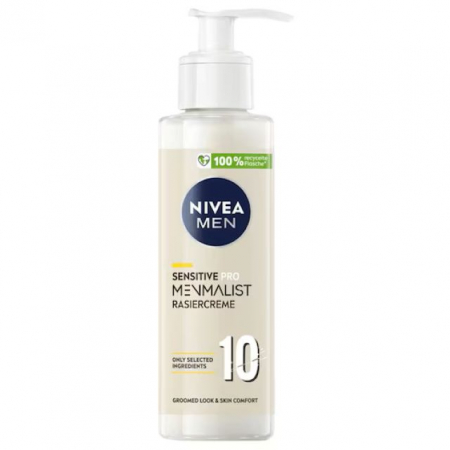 Accesorii depilare - Crema de ras Sensitive Pro Menmalist NIVEA MEN 200 ml