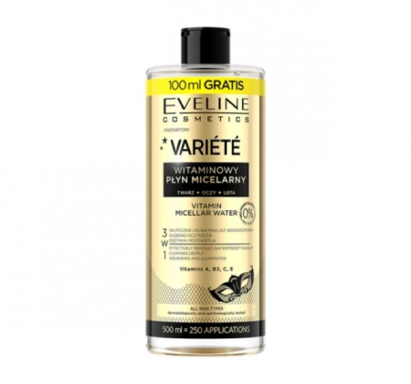 Apa micelara - Apă micelară Vitamin Variete Eveline 500 ml