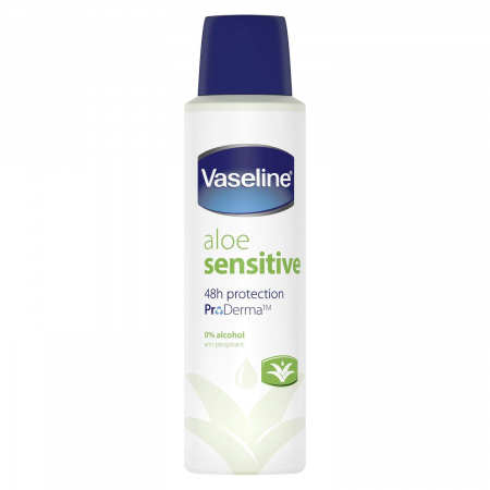 Produse - Deodorant antiperspirant ProDerma Aloe Sensitive Vaseline 150 ml