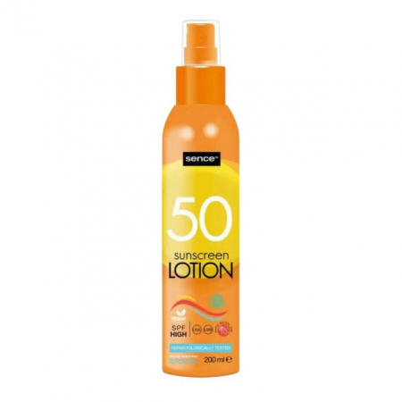 Protectie solara - Lotiune Spray cu protectie solara SPF 50 Sence 200 ml