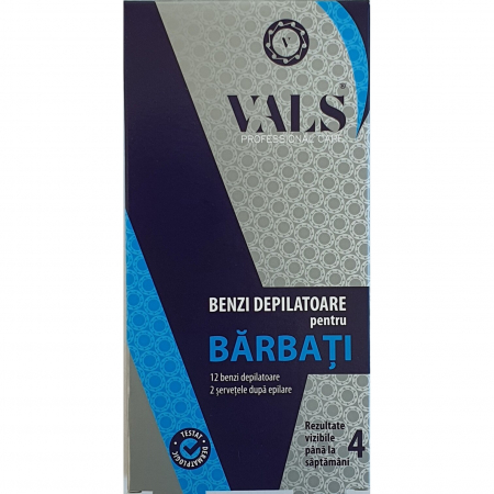 Produse Pentru Epilare - Benzi depilatoare pentru barbati 12 buc. Vals