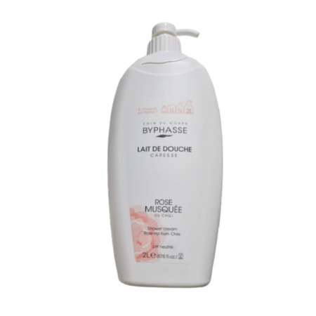 Gel de dus - Crema de dus Rose Musquee du Chili 2 L Byphasse
