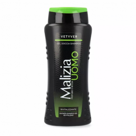 Gel de dus - Gel de duș-șampon revitalizant 2în1 Malizia 250 ml