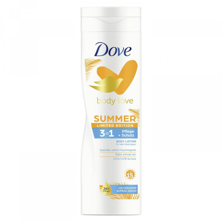 Lotiune de corp - Lotiune de corp cu protectie UVA/UVB Spf 15 Body Love Summer Dove