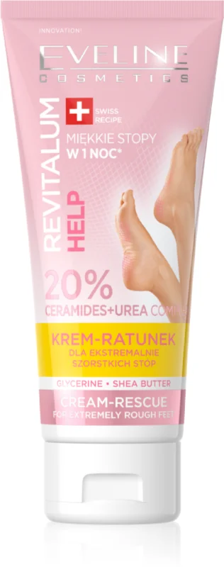 Produse pentru picioare - Crema pentru Picioare Extrem de Aspre cu 20% Ceramide+Uree Eveline