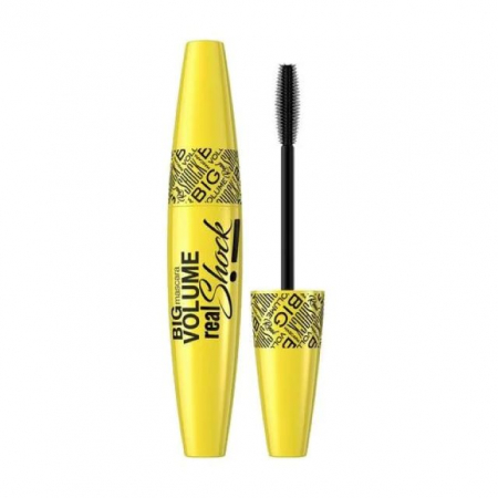 Mascara (rimel) - Big Volume Real Shock Mascara Eveline 10 ml