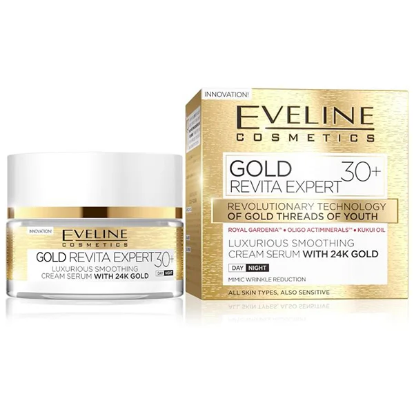 Crema de zi si noapte 30+ Gold Revita Expert Eveline