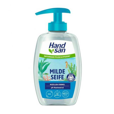 Sapun solid/lichid - Săpun lichid pentru față și mâini Hand San 300 ml