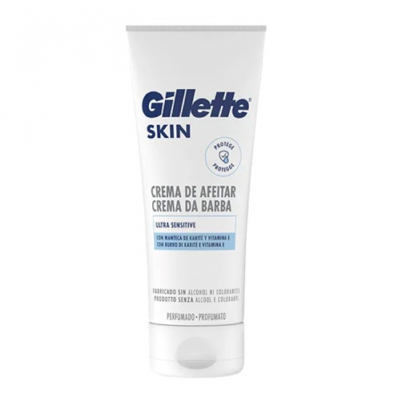 PRODUSE BARBATI - Crema de ras Ultra Sensitive Gillette Skin 175ml