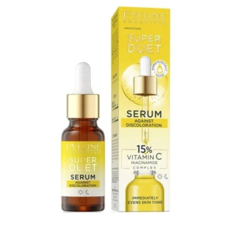 INGRIJIRE TEN - Ser concentrat pentru combaterea petelor pigmentare cu 15% Vit C și Niacinamidă Eveline 18 ml