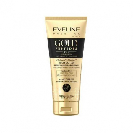 Crema maini - Crema pentru maini impotriva decolorarii Gold Peptides Eveline 75 ml