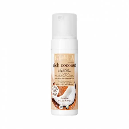 Spuma demachianta - Spuma de curatare Rich Coconut Eveline
