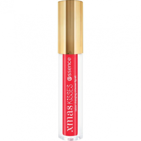 Lip gloss/luciu buze - Ulei de buze strălucitor ce își schimbă culoarea xmas KiSSES Essence 2.6 ml