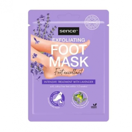 Produse pentru picioare - Masca Exfoliantă pentru Picioare Lavanda Sence 40g