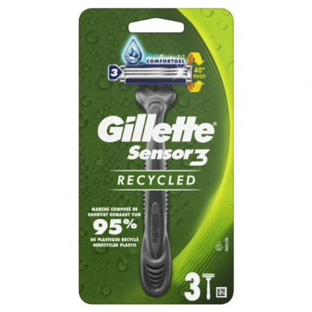 Accesorii depilare - Aparat de ras Gillette Sensor 3 Recycled 3 buc