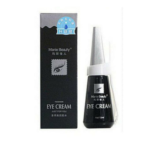 Adeziv gene false - Adeziv negru pentru gene false și crearea pliului pleoapei duble Marie Beauty Eye Glue 12 ml