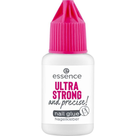 Dizolvant/acetona si solutii pregatire unghii - Adeziv pentru unghii ULTRA STRONG and precise! Essence 8 g