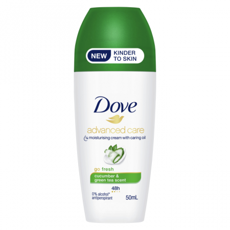Deodorante dama/barbati - Antiperspirant Deodorant Roll-On Advanced Care Castravete-Ceai Verde Dove