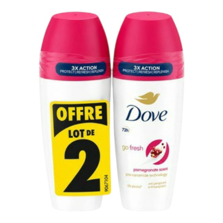 INGRIJIRE CORP - Antiperspirant roll-on cu rodie Dove Advanced Care 2 x 50 ml