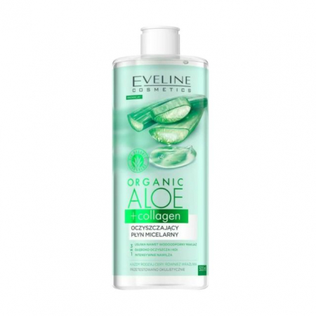 Apa micelara - Apă micelară 3-1 ALOE + COLAGEN Eveline 500 ml