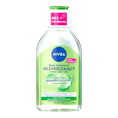Apa micelara - Apă micelară purificatoare pentru ten mixt/gras NIVEA 400 ml