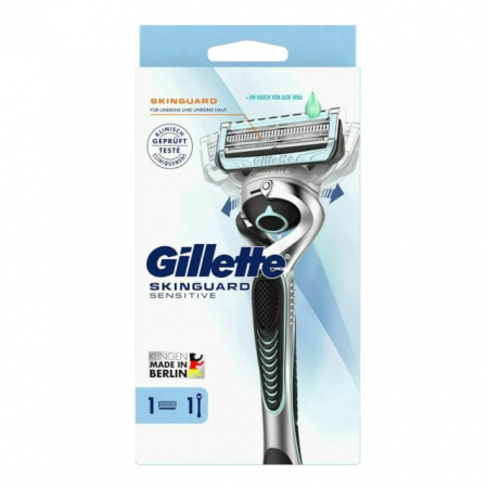Accesorii depilare - Aparat de Ras +1 Rezerva SkinGuard Sensitive Gillette