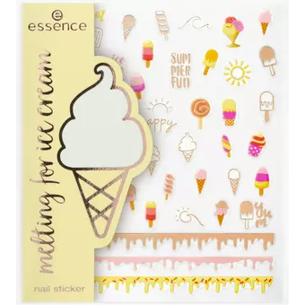 ACCESORII MANICHIURA/PEDICHIURA - Autocolante pentru unghii Melting for Ice Cream Essence