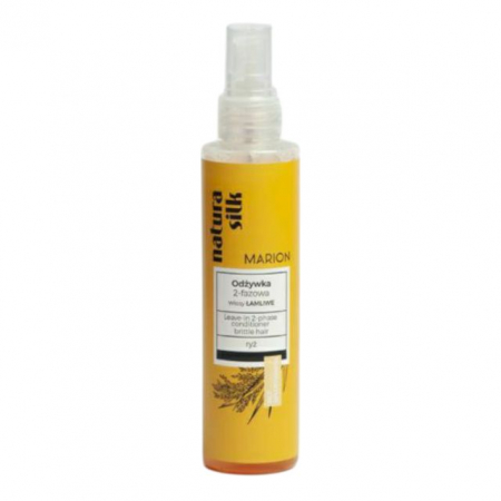 Balsam par - Balsam bifazic instant pentru vârfuri despicate Marion Natura Silk 150 ml