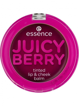Balsam buze - Balsam de buze și obraji JUICY BERRY Essence 3 g