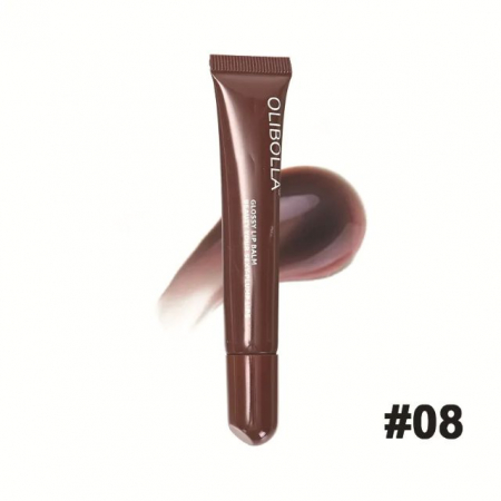 Balsam buze - Balsam glossy pentru buze 08 Olibolla 12 ml