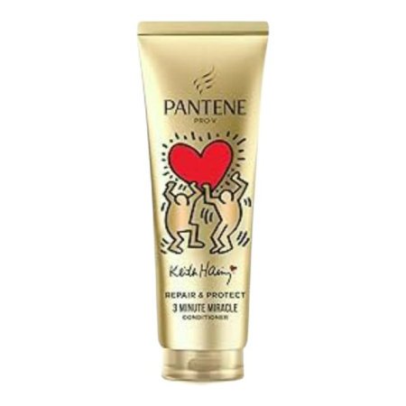Balsam par - Balsam păr Pantene Pro-V 3 Minute Miracle Repair & Protect Keith Haring 220 ml