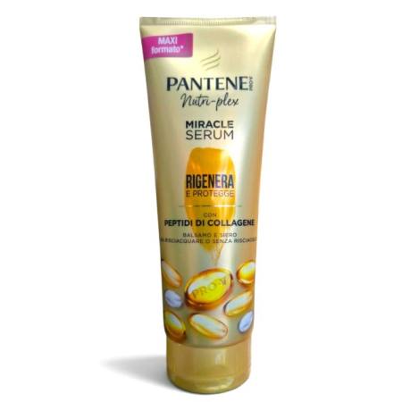 Balsam par - Balsam-ser intensiv pentru repararea și protejarea părului deteriorat Pantene Pro-V Nutri-plex Miracle Serum 220 ml