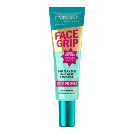 Baza machiaj/primer - Bază de machiaj gel hidratantă Face Grip Primer Eveline 30 ml