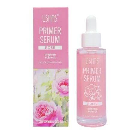 Baza machiaj/primer - Bază-ser pentru machiaj, cu trandafir Ushas 30 g