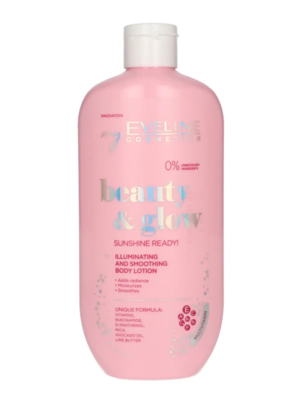 Lotiune de corp - Beauty & Glow Sunshine Ready!  Illuminating smoothing body lotion Eveline