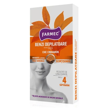 Produse Pentru Epilare - Benzi Depilatoare pentru Corp cu Scorțișoară Farmec
