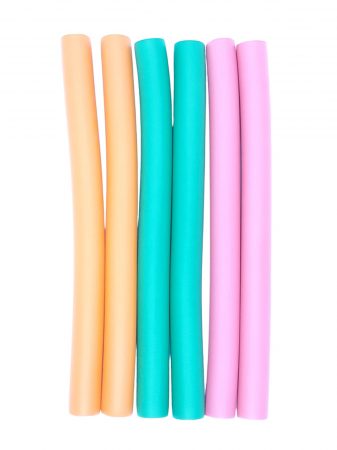 Bigudiuri - Bigudiuri Din Latex 6 buc./24 cm