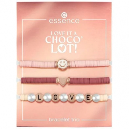 PRODUSE COPII - Brățară trio LOVE IT A CHOCO' LOT! Essence 3 bucăți