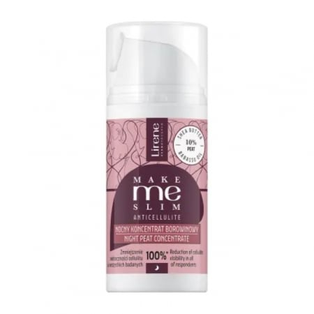 Anticelulitice - Concentrat anticelulitic pentru noapte cu extract de turbă Make me slim Lirene 100 ml