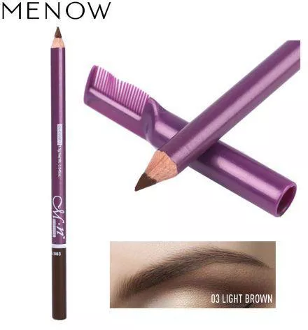 Creion sprancene - Creion sprancene 03 MN Perfect Eyebrow Pencil, Waterproof&Long Lasting