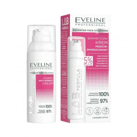 Creme/seruri ochi - Cremă antirid Biomimetică Lab Formula Eveline 50 ml