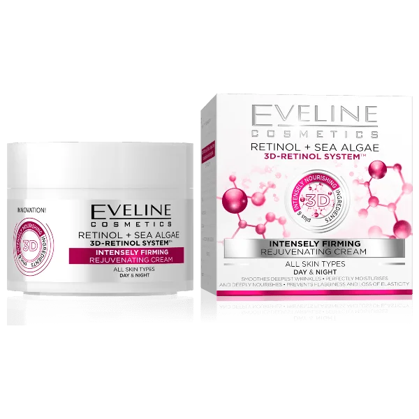 Crema antirid de zi&noapte Retinol + Alge Marine 3D System