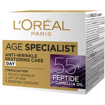 Crema antirid hidratanta pentru fata de zi L'Oreal Paris Age Specialist 55+ [0]