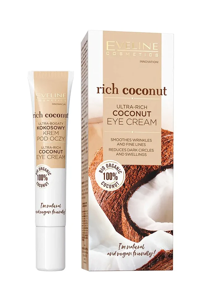 Creme/seruri ochi - Crema antirid pentru ochi Ultra-Rich Coconut