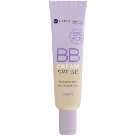 BB/CC cream - Cremă BB hipoalergenic 04 Cappuccino SPF 50 Bell 30 g