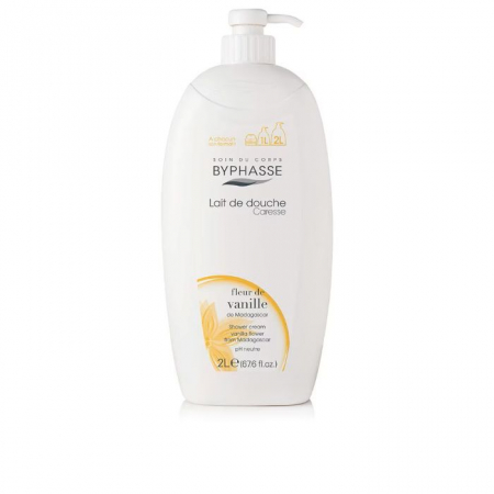 Gel de dus - Crema de dus Vanille de Madagascar 2 L Byphasse