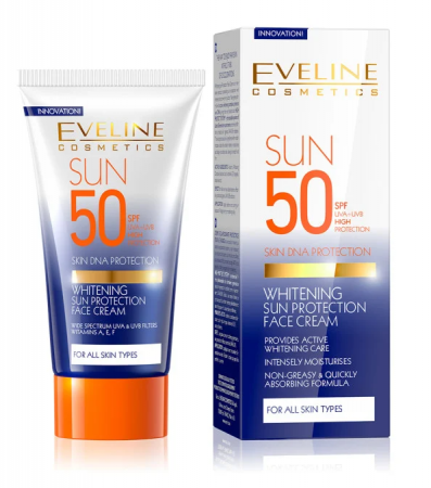 Protectie solara - Crema de Fata cu Proteine si Protectie SPF 50
