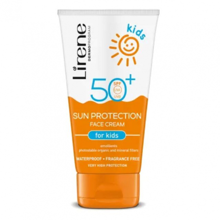 Protectie solara - Cremă de față pentru copii cu SPF 50 Sun Lirene 50 ml