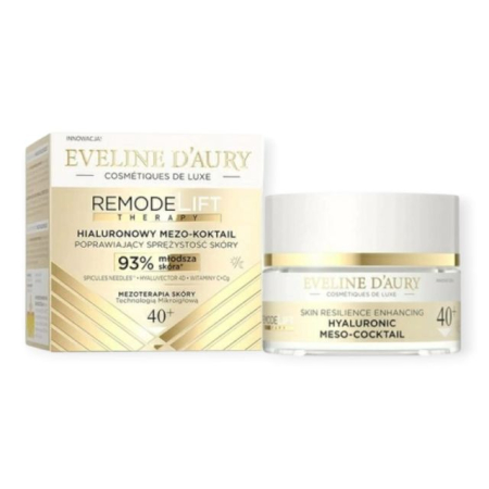 Creme de zi / noapte - Cremă de față RemodeLift Therapy pentru îmbunătățirea elasticității pielii 40+ Eveline D'Aury 50 ml