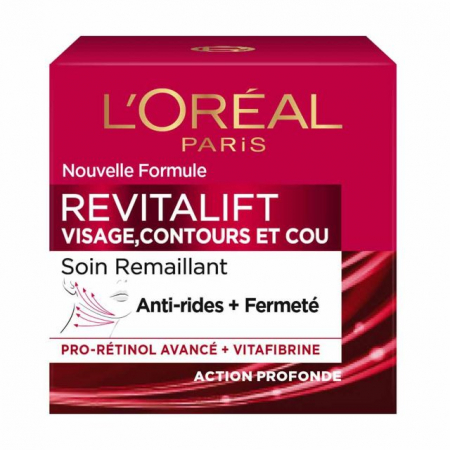 Creme de zi / noapte - Cremă de zi antirid pentru față, contur și gât 40+ L'Oréal 50 ml